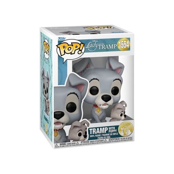 LADY AND THE TRAMP - POP Disney N° 1554 - Tramp with puppy