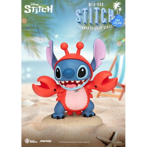 LILO & STITCH - Stitch Summer dress up - 6 Figure set 9cm