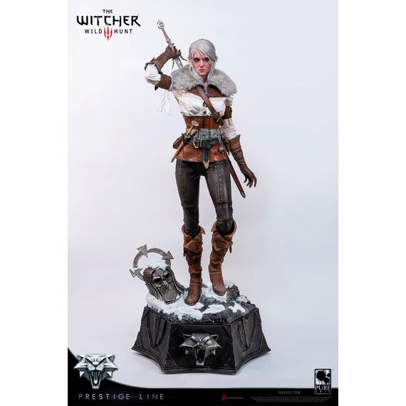 THE WITCHER 3 - Ciri of Cintra - Statue Prestige Line 1/2 111cm