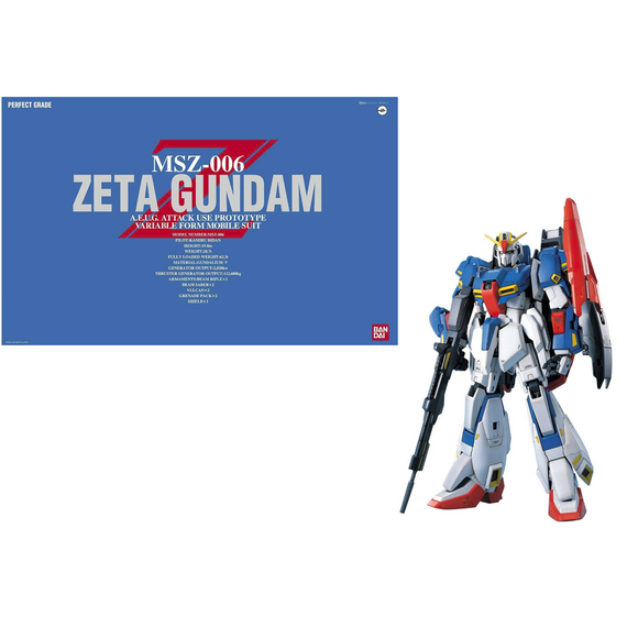 GUNDAM - Model Kit - Perfect Grade - Zeta MSZ-006 - 1/60 REPROD