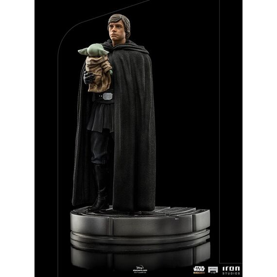 STAR WARS - Luke Skywalker and Grogu - Statue ArtScale 1/10 21cm
