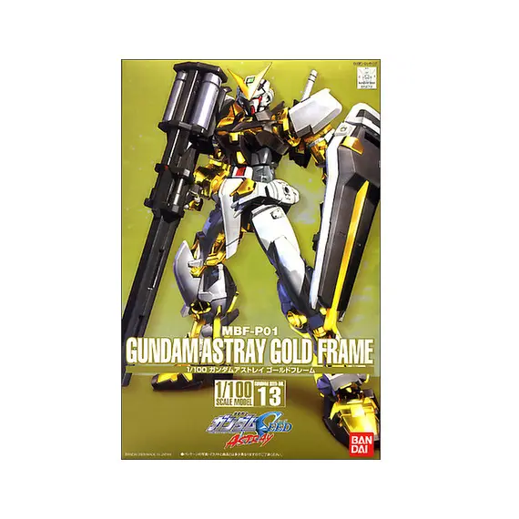 GUNDAM - 1/100 GUNDAM ASTRAY GOLD FRAME - Model Kit