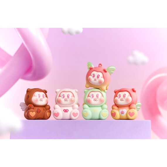 SLLO - Flying Pig - Display of 24 Mini Figures 5cm - Mystery Box