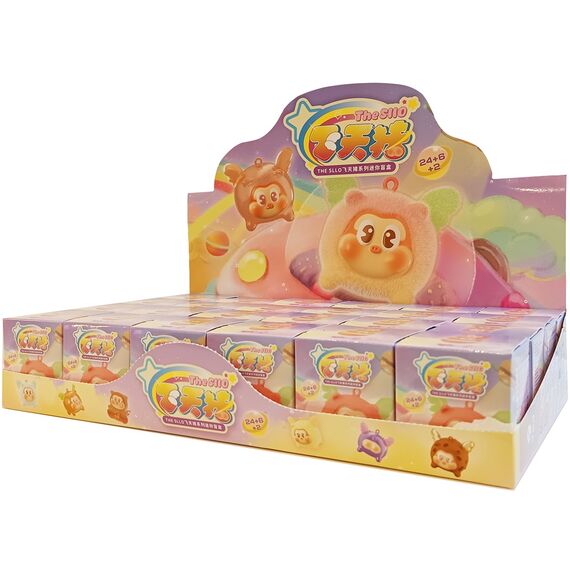 SLLO - Flying Pig - Display of 24 Mini Figures 5cm - Mystery Box