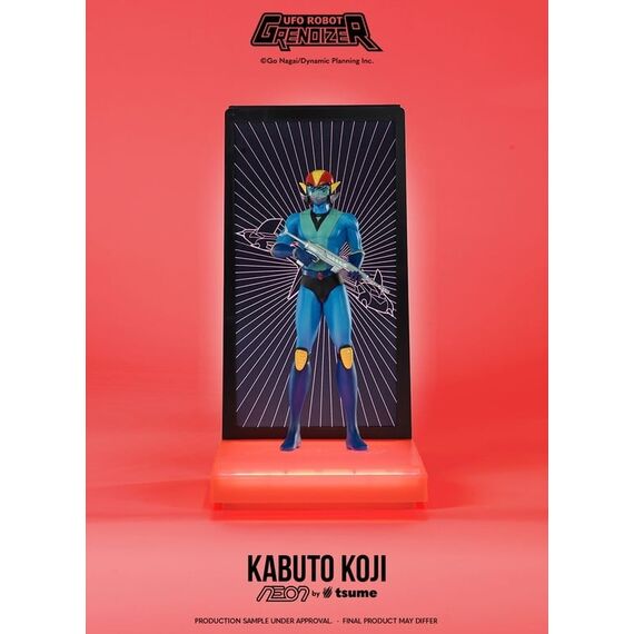GRENDIZER - Kabuto Koji - Figure Neon by Tsume 25cm