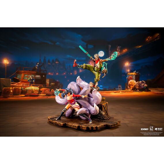LEAGUE OF LEGENDS - Ekko & Ahri - Statue Diorama 1/10 30cm