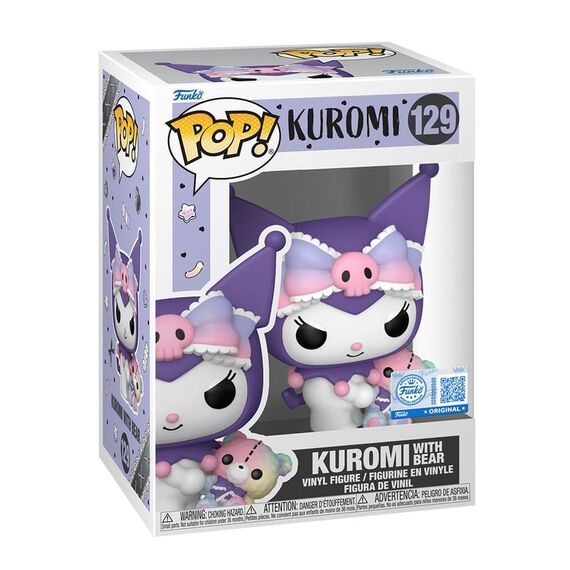 SANRIO - POP N° 129 - Kuromi with bear