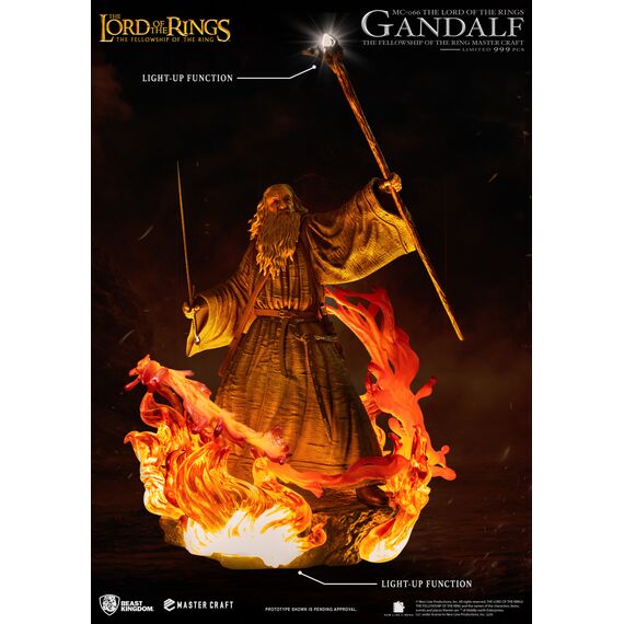LORD OF THE RINGS - Gandalf - Statue Master Craft 58cm