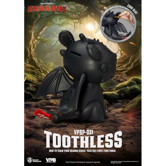 DRAGON - Toothless - Bank Vinyl Figure 12cm