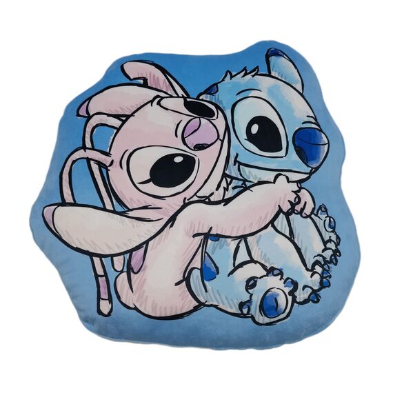 STITCH & ANGEL - Love - Coussin Shaped