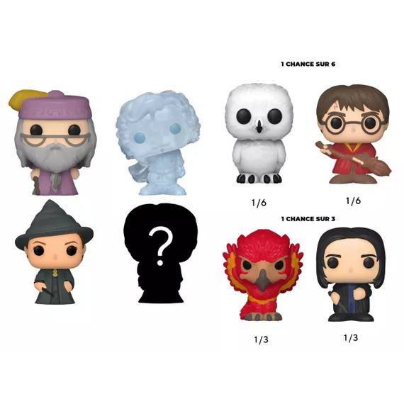 HARRY POTTER - Bitty Pop 4 Pack 2.5cm - Dumbledore