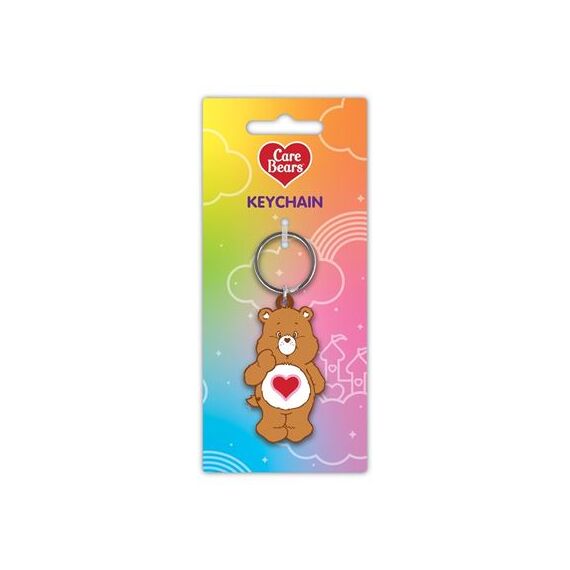 CARE BEARS - Tenderheart Bear - PVC Keychain