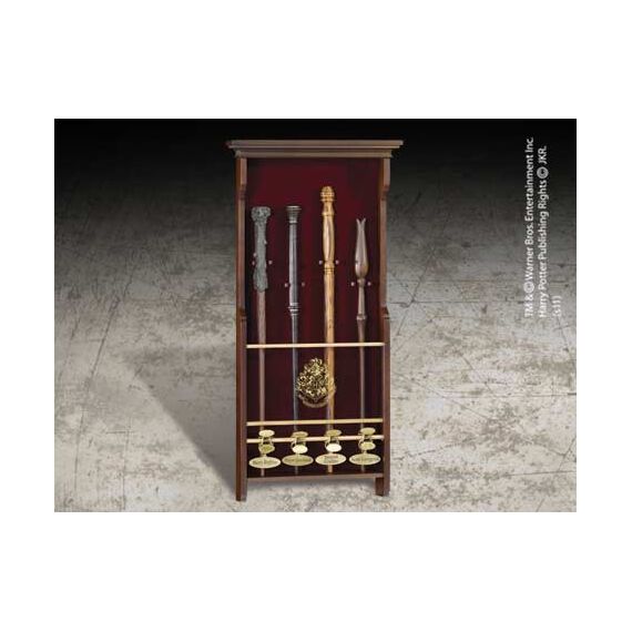 HARRY POTTER - Four Character Wand Display