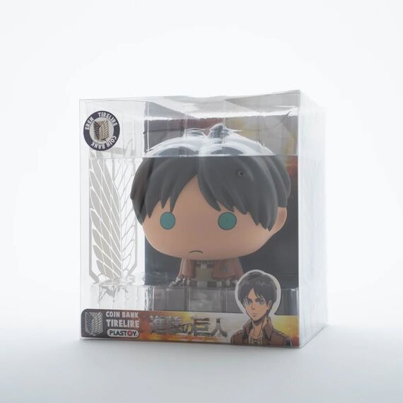 ATTACK ON TITAN - Mini Money Box - PVC Chibi Eren - 13cm