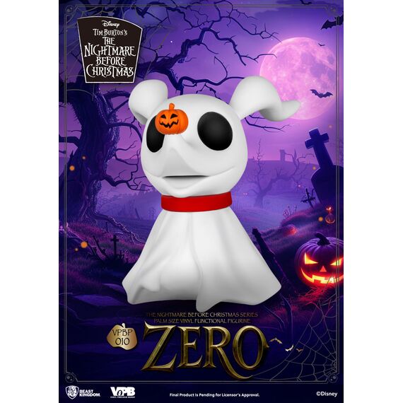 NIGHTMARE BEFORE CHRISTMAS - Zero - Bank Vinyl Figure 11.1cm
