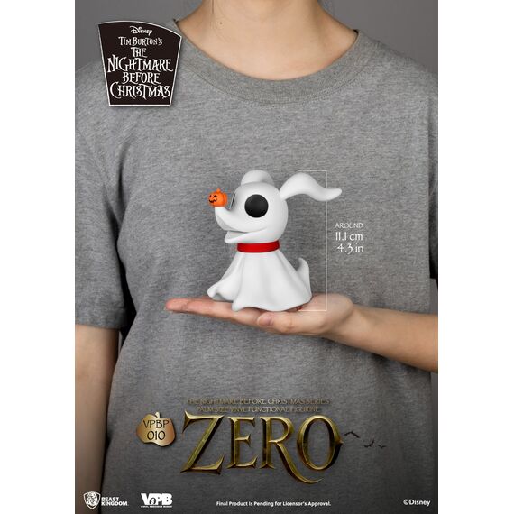 NIGHTMARE BEFORE CHRISTMAS - Zero - Bank Vinyl Figure 11.1cm