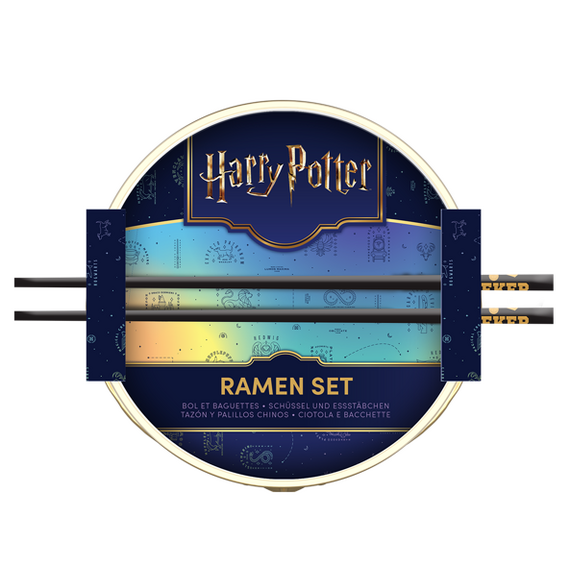 HARRY POTTER - Golden Snitch - Ramen bowl with chopsticks