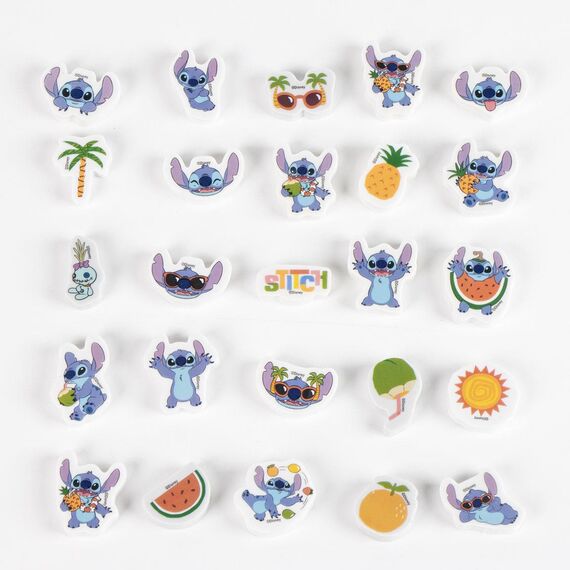 STITCH - Summer - Pack of 25 Erasers
