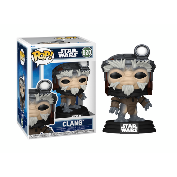 MANDALORIAN & GROGU - POP Star Wars N° 820 - Clang