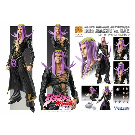JOJO PART 5 - Abbacchio "Black version" - Figure Big Chozokado 16cm