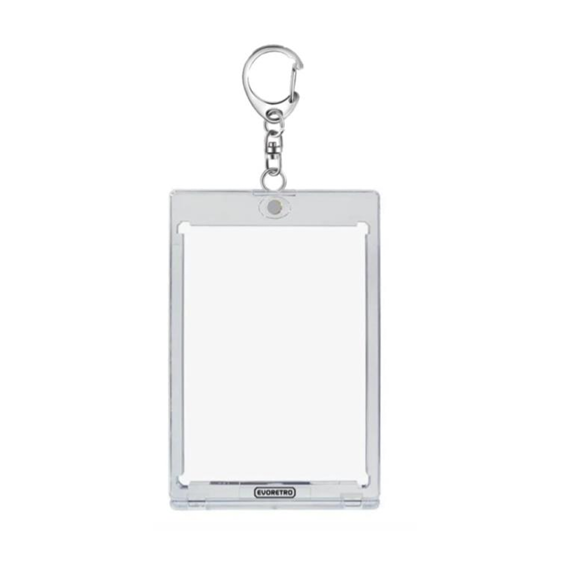 EVORETRO - Magnetic card holder keychain