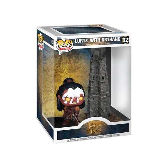 LORD OF THE RINGS - POP TOWN N° 02 - Lurtz with Orthanc