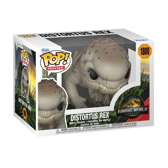 JURASSIC WORLD REBIRTH - POP Movies N° 1800 - Distortus Rex