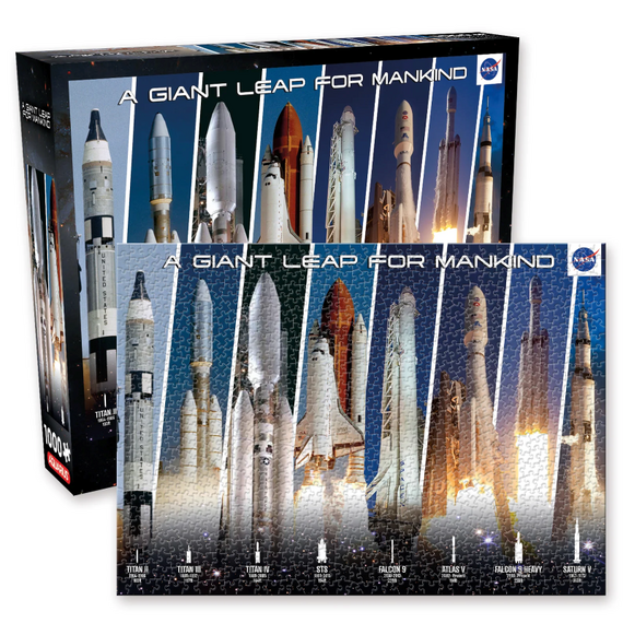 NASA - Rocket Grid - Puzzle 1000P