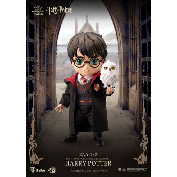 HARRY POTTER - Harry - Figurine Egg Attack Action WIzarding World 11cm