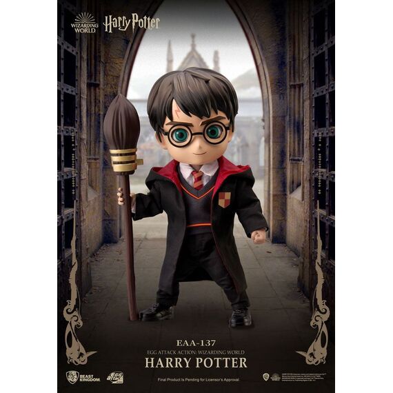 HARRY POTTER - Harry - Figurine Egg Attack Action WIzarding World 11cm