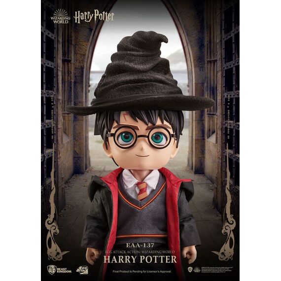 HARRY POTTER - Harry - Figurine Egg Attack Action WIzarding World 11cm