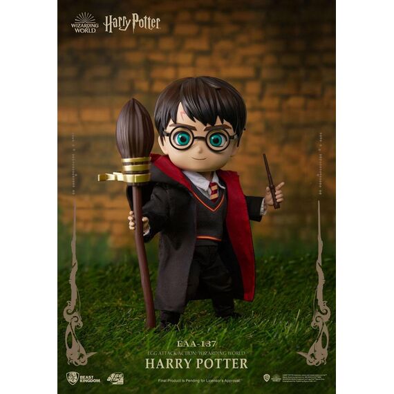 HARRY POTTER - Harry - Figurine Egg Attack Action WIzarding World 11cm