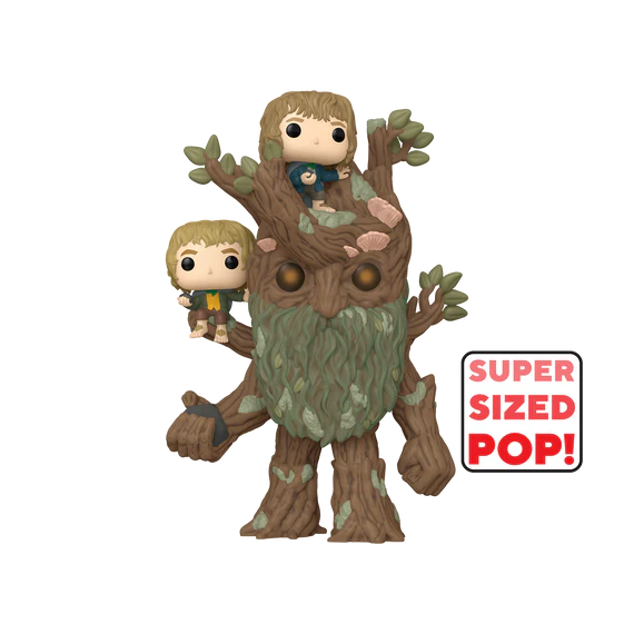 LORD OF THE RINGS - POP Super 6'' N°1579 - Treebeard with Mary & Pipin