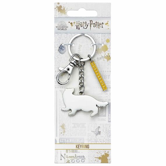 HARRY POTTER - Hufflepuff Crest - Keyring