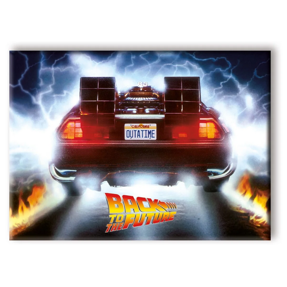 BACK TO THE FUTURE - OUTATIME - Magnet 6.3x8.9cm