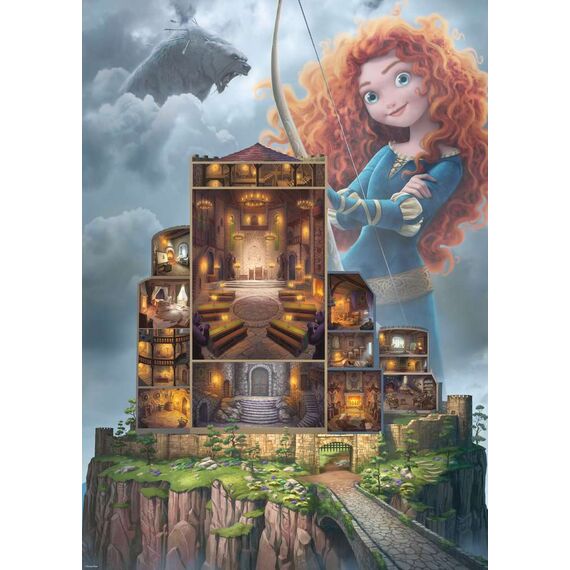 DISNEY CASTLE - Merida - Puzzle 1000pcs