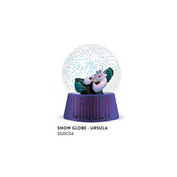 THE LITTLE MERMAID - Ursula - Snow Globe 65mm