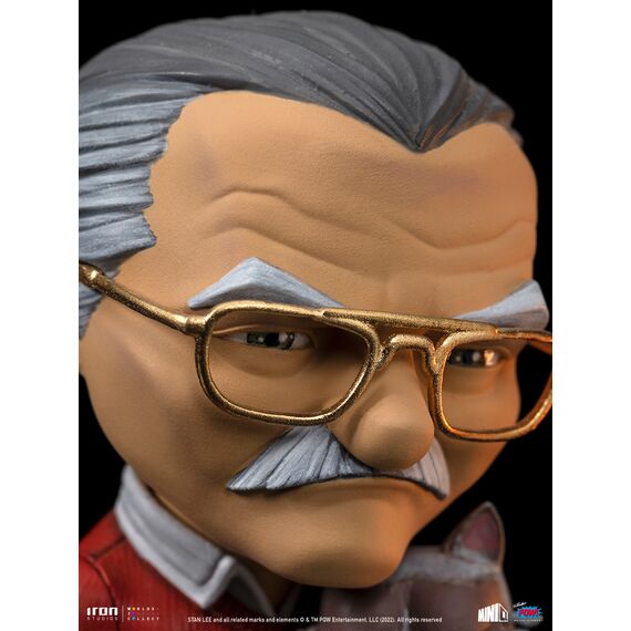 MARVEL - Stan Lee with Grumpy Cat - Figure Mini Co. 15cm