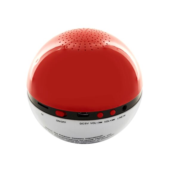 POKEMON - Pokeball - Bluetooth + Aux Speaker
