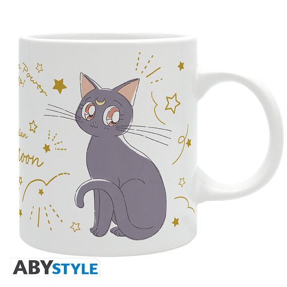 SAILOR MOON - Mug 320ml - Luna & Artemis Cats