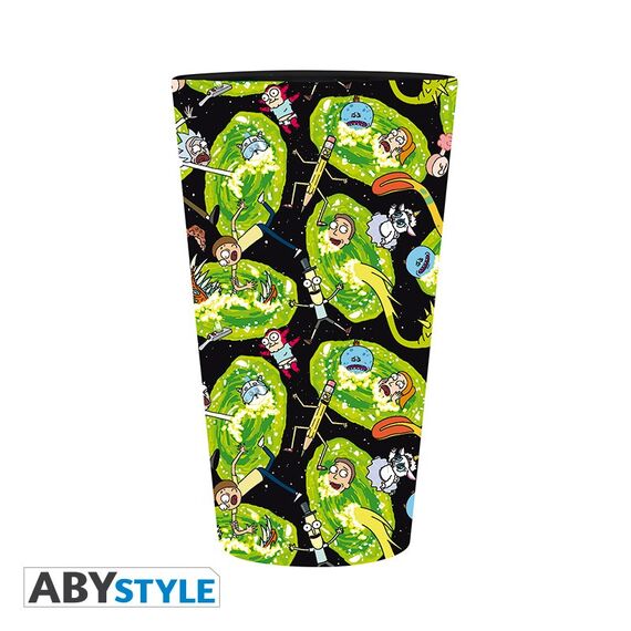 RICK & MORTY - Glass XXL 400ml - Portals