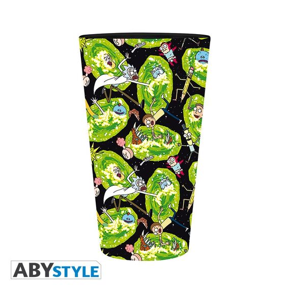 RICK & MORTY - Glass XXL 400ml - Portals