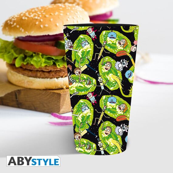RICK & MORTY - Glass XXL 400ml - Portals