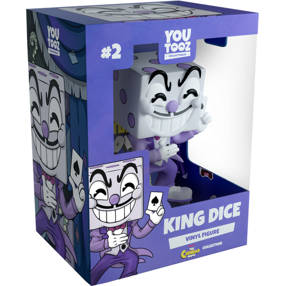 CUPHEAD - King Dice - Figure Youtooz 11cm