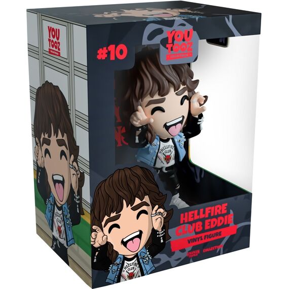 STRANGER THINGS - Hellfire Club Eddie - Figure Youtooz 12cm