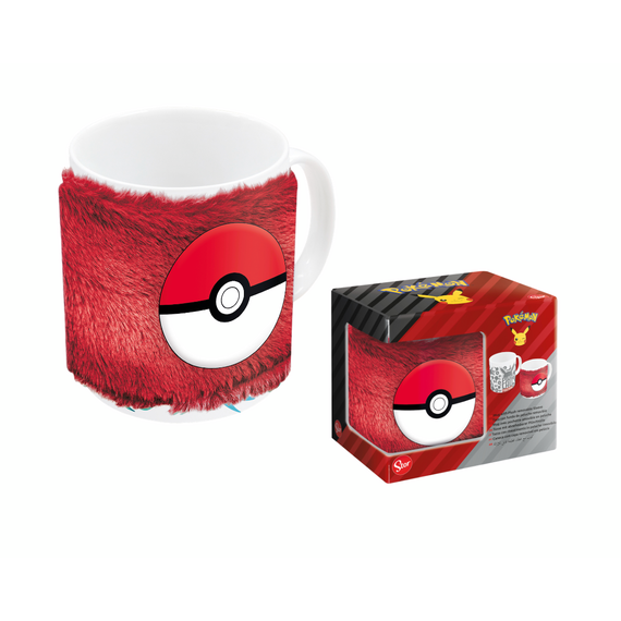 POKEMON - Pokéball - Fuzzzy Mug 11oz