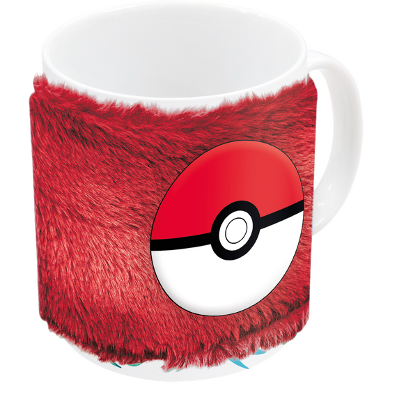 POKEMON - Pokéball - Fuzzzy Mug 11oz