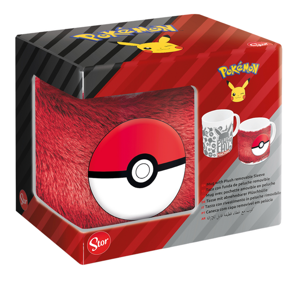 POKEMON - Pokéball - Fuzzzy Mug 11oz