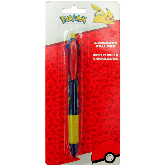 POKEMON - Pikachu - 4 Colour Pen