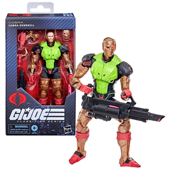 G.I. JOE - Cobra Overkill - Figure Classified Series #201 15cm